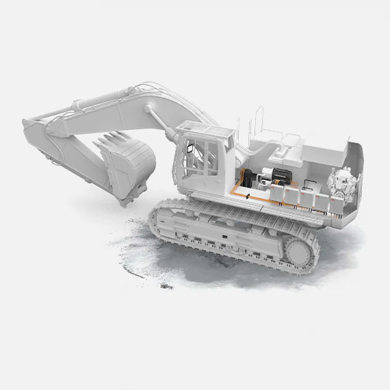 Високоволтови конектори ABB за строителни машини