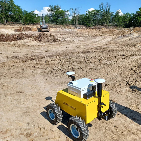 Nov Robot Rig Нов робот за строителната площадка