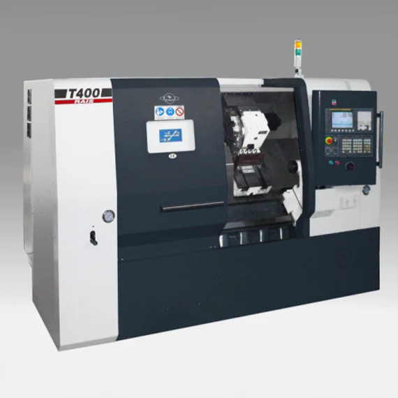 Прецизен CNC струг Т400 RAIS за стругови операции върху детайли със ...